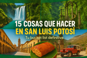 Las 15 cosas que tienes que hacer en San Luis Potosí antes de morir
